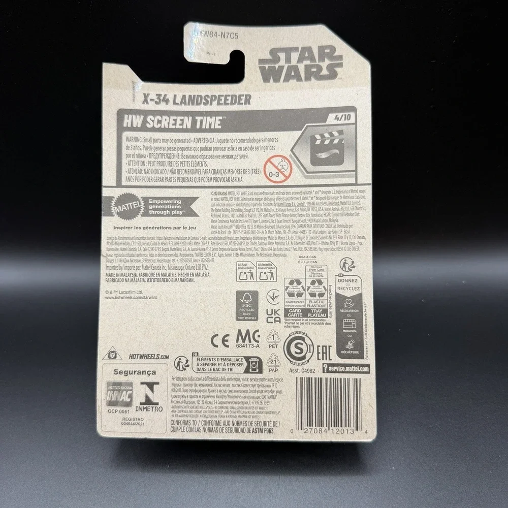 Hot Wheels - X-34 Landspeeder Star Wars 4/10 2025 HYW84